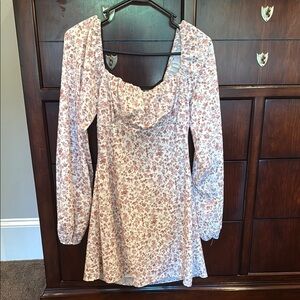 Floral Long Sleeve Dress